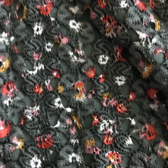 Gorgeous Green Floral Lace Dress - Picture 4 of 5